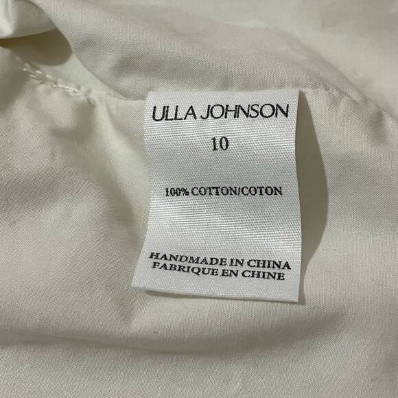 Ulla Johnson Kalena Top - Bone - 10 - Picture 11 of 15